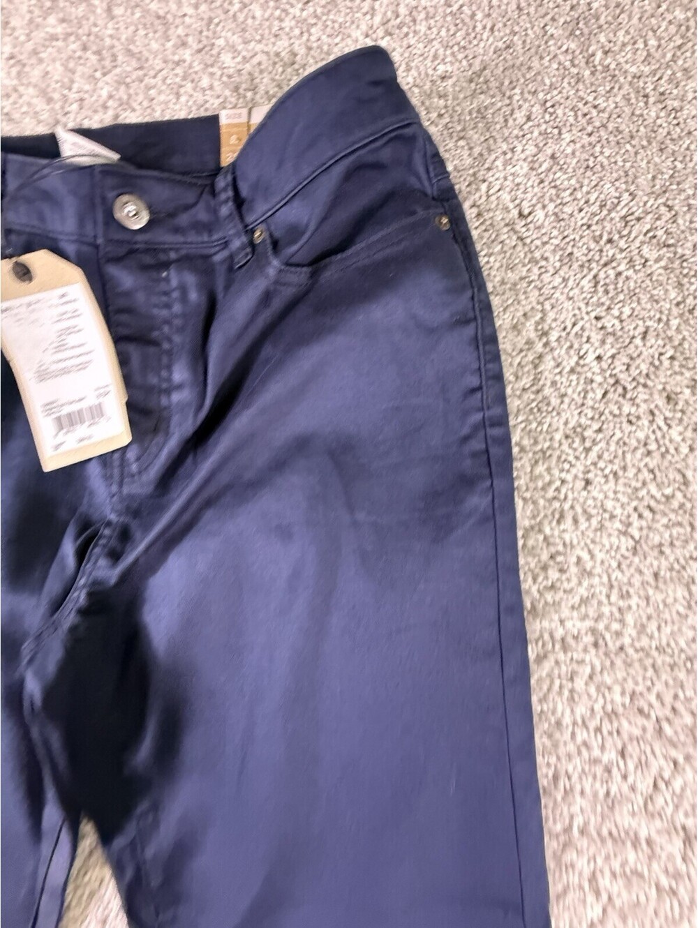 NWT PrAna Kayla High Rise Women’s Jeans Size 8 Short Inseam 30 Blue - Picture 4 of 14